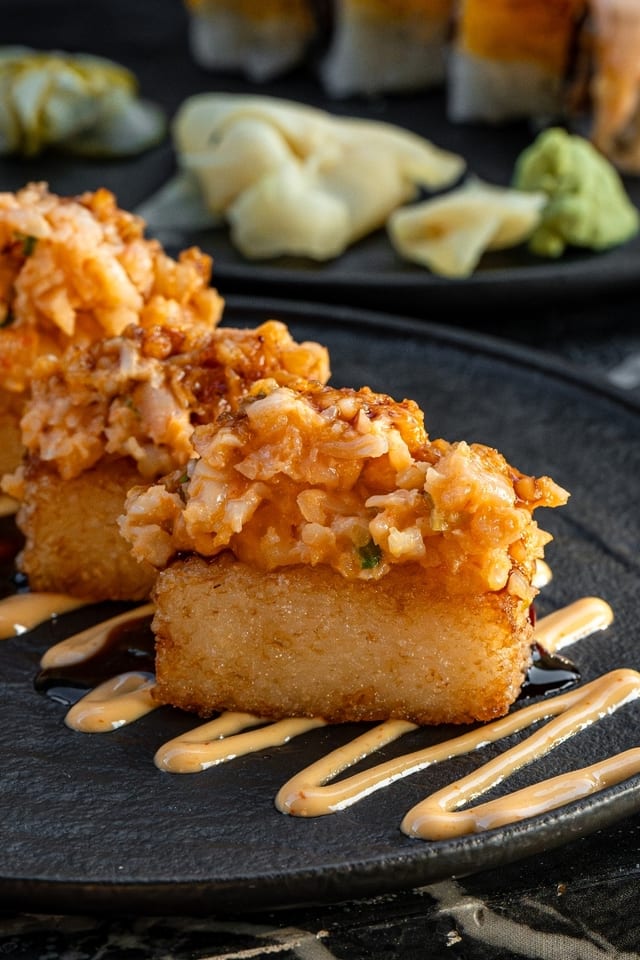 Crispy Rice Duo.